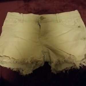 Jordache white shorts